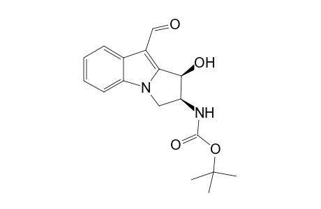 N-[(2S,3S)-4-formyl-3-hydroxy-2,3-dihydro-1H-pyrrolo[1,2-a]indol-2-yl]carbamic acid tert-butyl ester