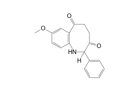 (2R*)-8-methoxy-2-phenyl-1,2,4,5-tetrahydro-1-benzazocine-3,6-dione