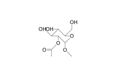 Methyl 2-O-acetyl-A-D-glucopyranoside