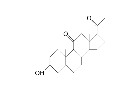 3b-Hydroxy-5a-pregnane-11,20-dione