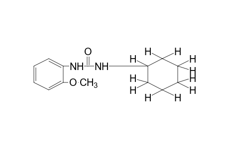 1-cyclohexyl-3-(o-methoxyphenyl)urea