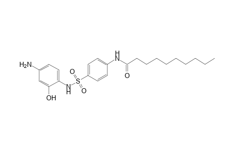 4'-[(4-amino-2-hydroxyphenyl)sulfamoyl]decananilide