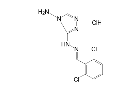 2,6-DICHLOROBENZALDEHYDE, (4-AMINO-4H-1,2,4-TRIAZOL-3-YL)HYDRAZONE,MONOHYDROCHLORIDE