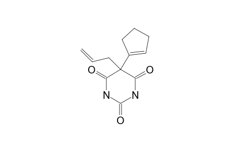 5-(1-Cyclopentenyl)-5-prop-2-enyl-1,3-diazinane-2,4,6-trione