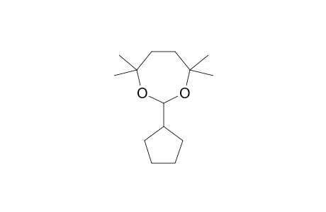 1,3-Dioxepane, 2-cyclopentyl-4,4,7,7-tetramethyl-