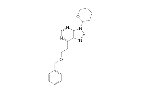 6-[2-(BENZYLOXY)-ETHYL]-9-(TETRAHYDROPYRAN-2-YL)-PURINE
