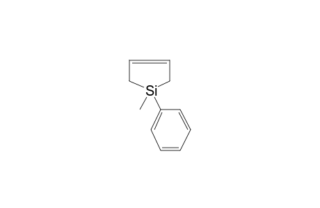 Silacyclopent-3-ene, 1-methyl-1-phenyl-