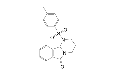 1,2,3,4,6,10b-hexahydro-1-(p-tolylsulfonyl)pyrimido[2,1-a]isoindol-6-one
