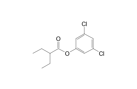 2-Ethylbutyric acid, 3,5-dichlorophenyl ester