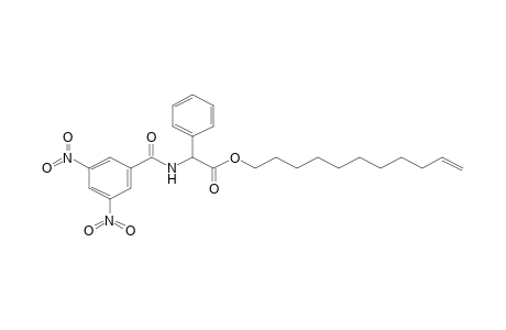 Glycine, N-(3,5-dinitrobenzoyl)-2-phenyl-, (10-undecenyl) ester