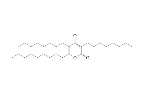 4-Hydroxy-6-nonyl-3,5-dioctyl-2H-pyran-2-one