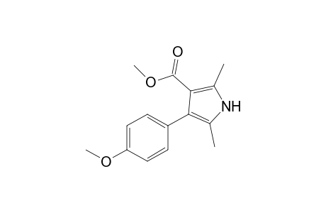 4-(4-Methoxyphenyl)-2,5-dimethyl-1H-pyrrole-3-carboxylic acid methyl ester