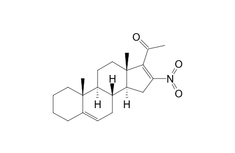 16-Nitro-5-.beta.-pregnane-5,16-dien-20-one