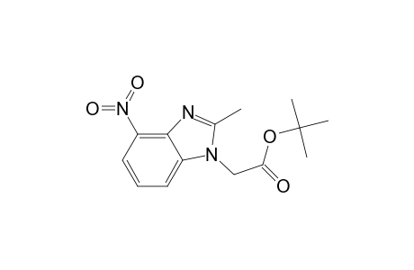t-Butyl (2-methyl-4-nitrobenzimidazol-1-yl)acetate