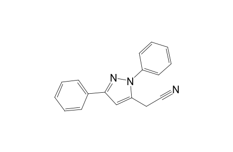 5-Cyanomethyl-1,3-diphenylpyrazole