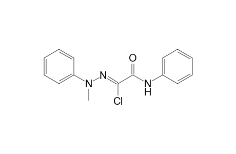 (1Z)-2-Anilino-N-methyl-2-oxo-N-phenylethanehydrazonoyl chloride