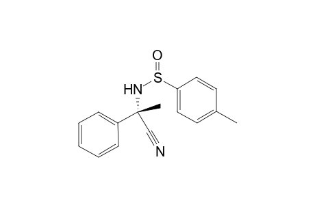 (Ss,S)-2.-(p-Touenesulfinylamino)-2-phenylpropionitrile