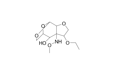 1-Methoxyamine-8-ethyloxy-4,7,11-trioxatricyclo[4.3.0.2(3,5)]nonane