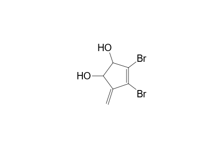 3,4-Dibromo-5-methylenecyclopent-3-en-1,2-diol