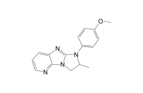 1-(p-Methoxyphenyl)-2-methyl-2,3-dihydro-1H-imidazo[2',3' : 2,3]imidazo[4,5-b]pyridine