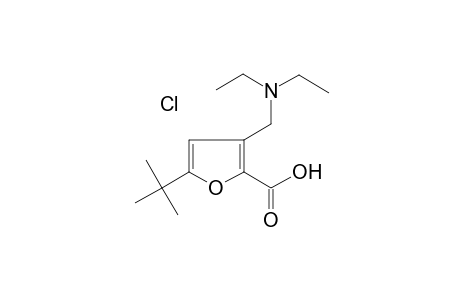 5-tert-Butyl-3-(diethylaminomethyl)furan-2-carboxylic acid hydrochloride