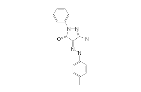 3-Amino-1-phenyl-4-(2-p-tolylhydrazono)-1H-pyrazol-5(4H)-one