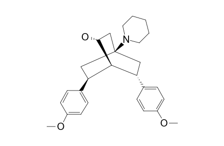 (2-SR,6-RS,7-RS)-(+/-)-6,7-BIS-(4-METHOXYPHENYL)-4-PIPERIDINOBICYCLO-[2.2.2]-OCTAN-2-OL