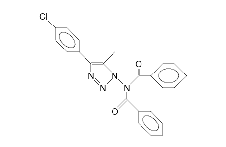 N-(benzoyl)-N-[4-(4-chlorophenyl)-5-methyltriazol-1-yl]benzamide