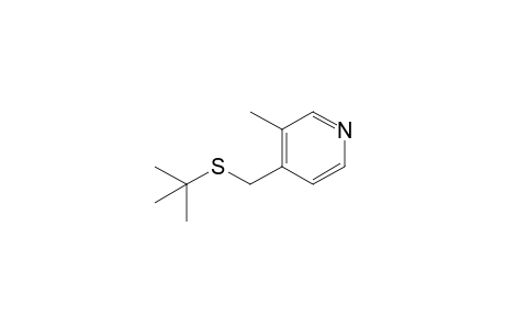 Pyridine, 4-[(tert-butylthio)methyl]-3-methyl-