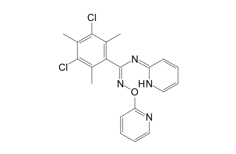 (NE,N'Z)-3,5-Dichloro-2,4,6-trimethyl-N-[2-(1H)-pyridinylidene]-N'-(2-pyridinyloxy)benzenecarboximidamide