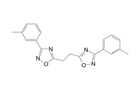 1,2-bis(3-m-tolyl-1,2,4-oxadiazol-5-yl)ethane