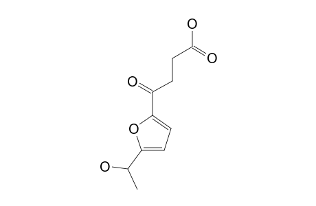 4-[5-(1-hydroxyethyl)furan-2-yl]-4-oxobutanoic acid