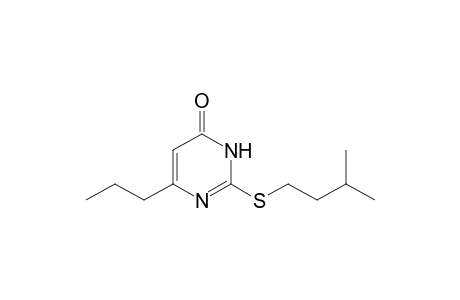 2-(isopentylthio)-6-propyl-4(3H)-pyrimidinone