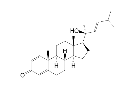 (8S,9S,10R,13S,14S,17S)-10,13-dimethyl-17-[(E,2S)-5-methyl-2-oxidanyl-hex-3-en-2-yl]-6,7,8,9,11,12,14,15,16,17-decahydrocyclopenta[a]phenanthren-3-one