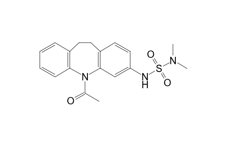 sulfamide, N'-(5-acetyl-10,11-dihydro-5H-dibenz[b,f]azepin-3-yl)-N,N-dimethyl-