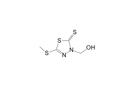 3-methylol-5-(methylthio)-1,3,4-thiadiazole-2-thione