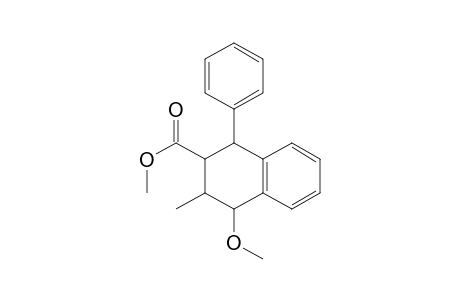 1-Methoxy-2-methyl-3-(methoxycarbonyl)-4-phenyl-1,2,3,4-tetrahydro-napthalene