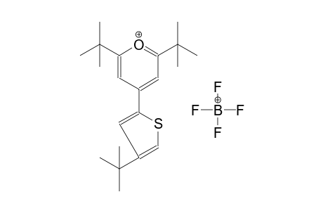 2,6-ditert-butyl-4-(4-tert-butyl-2-thienyl)pyrylium tetrafluoroborate