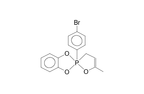 2-(4-BROMOPHENYL)-2,2-ORTHO-PHENYLENEDIOXY-5-METHYL-4-ISOXAPHOSPHOLINE