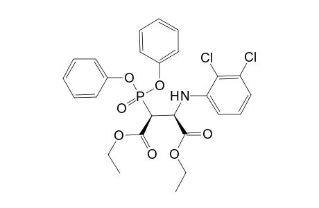 (2S,3S)-Diethyl 2-(2,3-dichlorophenylamino)-3-(diphenoxyphosphoryl)butandioate