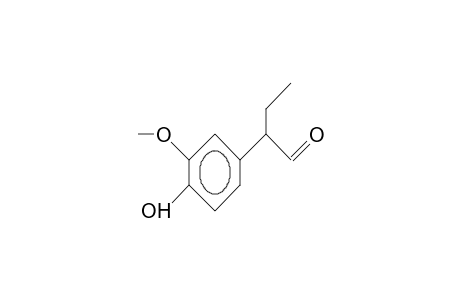 A-Ethyl-4-hydroxy-3-methoxy-benzeneacetaldehyde