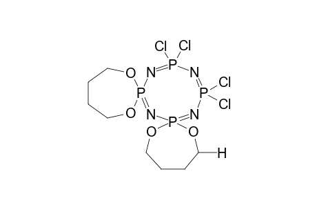 6,6,8,8-TETRACHLORO-2,2:4,4-BIS(1,4-BUTYLENEDIOXY)CYCLOTETRAPHOSPHAZATETRAENE