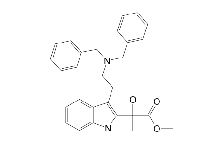 2-[3-[2-(bis(benzyl)amino)ethyl]-1H-indol-2-yl]-2-hydroxy-propionic acid methyl ester