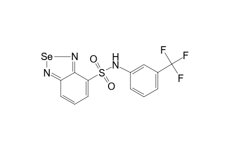 N-[3-(trifluoromethyl)phenyl]-2,1,3-benzoselenadiazole-4-sulfonamide