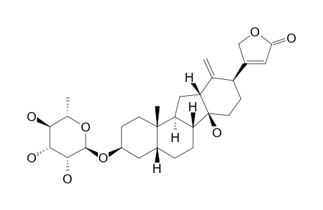 THEVETIOSIDE_I;THEVETIOGENIN_ALPHA-L-RHAMNOSIDE