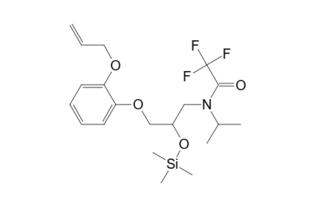 Oxprenolol TMSTFA