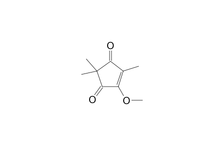 4-Methoxy-2,2,5-trimethylcyclopent-4-ene-1,3-dione