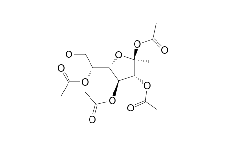 .beta.-D-Galactofuranoside, methyl, tetraacetate