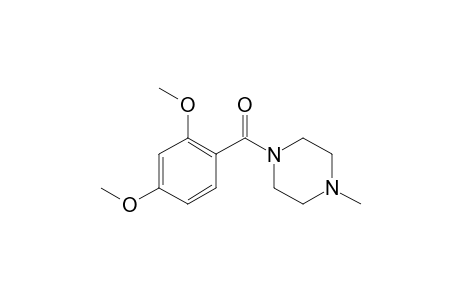 1-(2,4-Dimethoxybenzoyl)-4-methylpiperazine