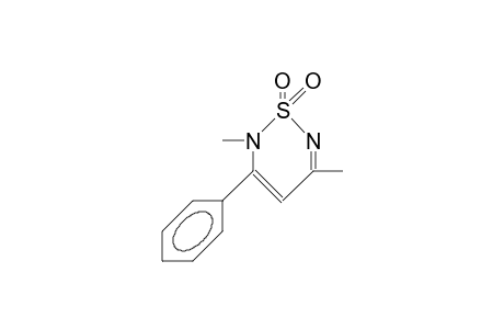 2,5-Dimethyl-3-phenyl-1,2,6-thiadiazine-1,1-dioxide